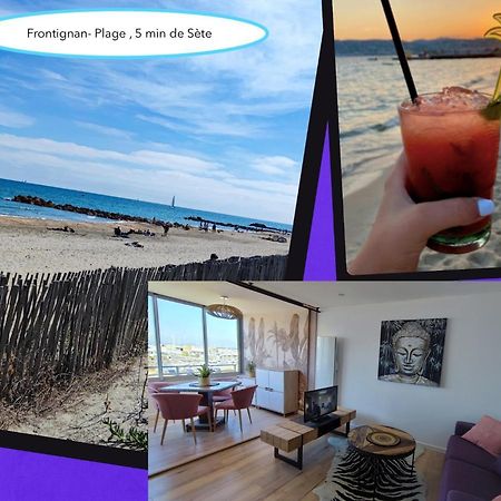 La Perle Bleue, 100 M De La Plage, Parking, Wifi Фронтіньян Екстер'єр фото