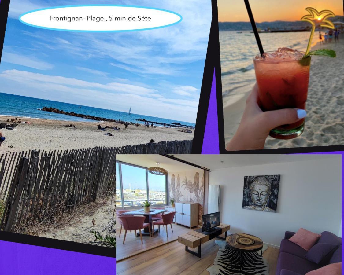 La Perle Bleue, 100 M De La Plage, Parking, Wifi Фронтіньян Екстер'єр фото