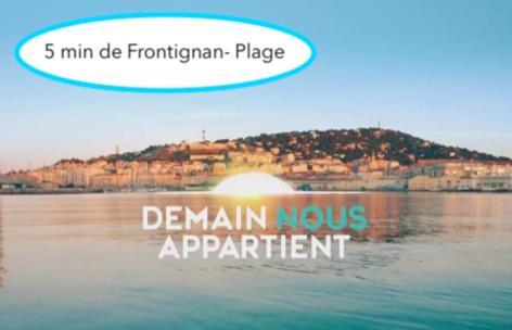 La Perle Bleue, 100 M De La Plage, Parking, Wifi Фронтіньян Екстер'єр фото